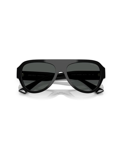 Jimmy Choo Black Jc5027 50008G Sunglasses Acetate Pilot Normal Shaded