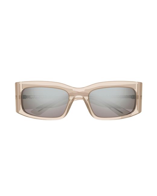 Balenciaga Black Bb0328S 008 Sunglasses Acetate Squared