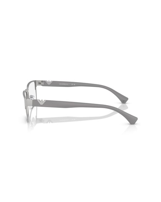 Emporio Armani Black Ea1027 3036 Optical Frames Metal Squared Normal for men