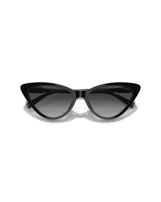 Michael Kors Black Mk2195U Harbour Island 30058G Sunglasses Acetate Cat Eye Normal Shaded