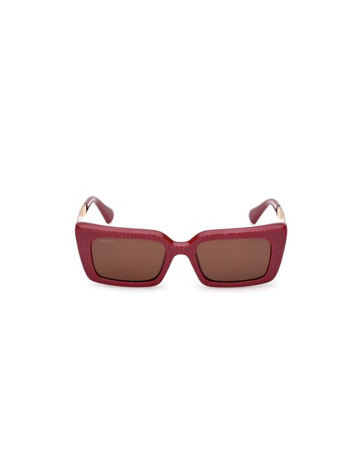 MAX&Co. Mo0143 69E Sunglasses Injected Squared Normal