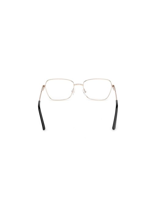 Guess Black Gu50271 005 Optical Frames Metal Squared Normal