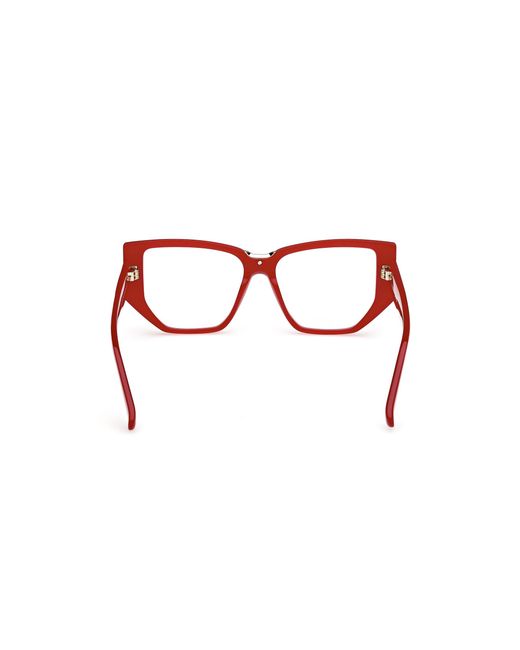 Max Mara Black Mm5179-B 066 Optical Frames Acetate Geometric Normal