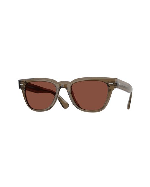 Oliver Peoples Black Ov5601Su Rueny 1784C5 Sunglasses Acetate Bordeaux Squared Normal