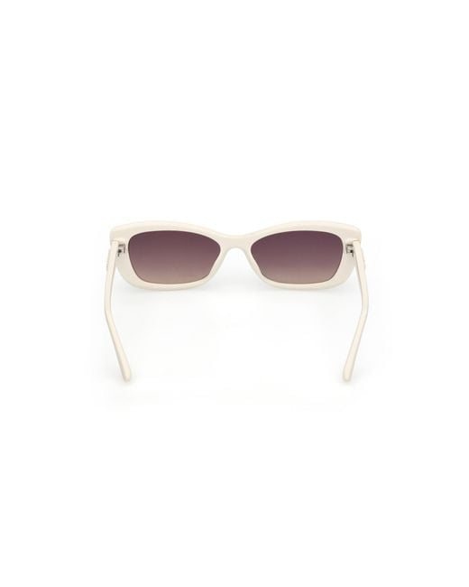Guess Black Gu00156-H 21B Sunglasses Injected Smoke Squared Normal