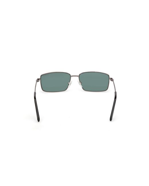 Guess Gray Gu00273 08N Sunglasses Metal Squared Normal for men