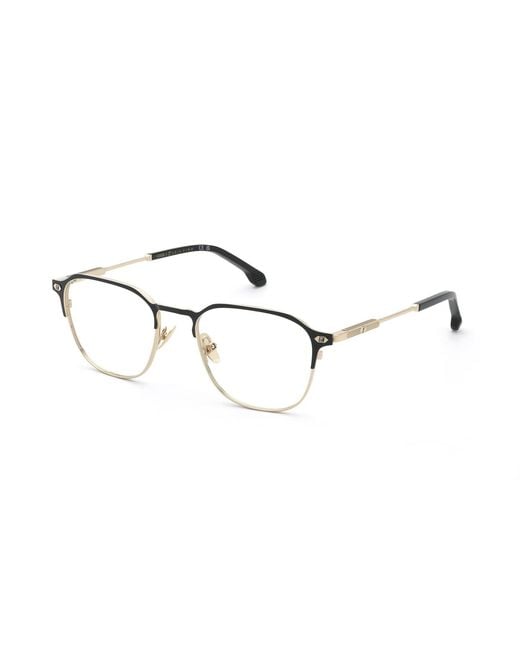 Lozza Black Vl2446 301 Optical Frames Metal Pantos for men