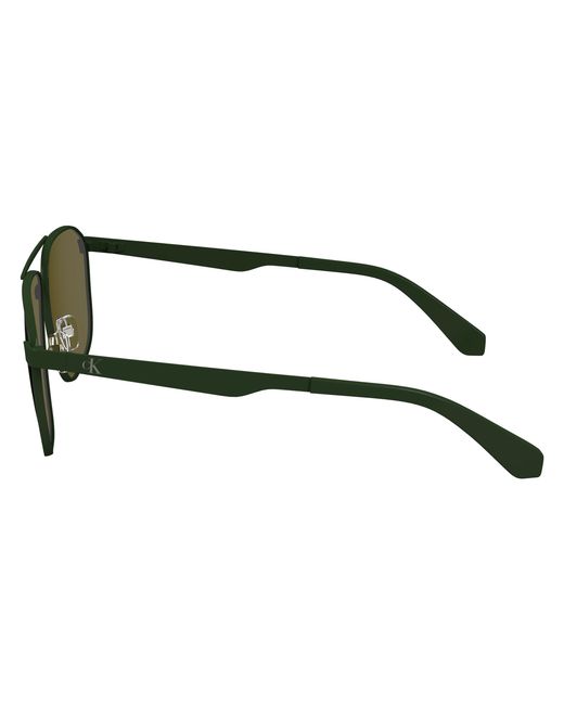 Calvin Klein Black Ckj24202S 309 Sunglasses Metal Squared Normal Normal for men