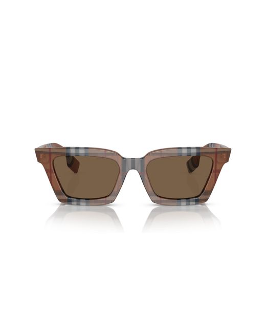 Burberry Black Be4392U Briar 396673 Sunglasses Acetate Squared Normal