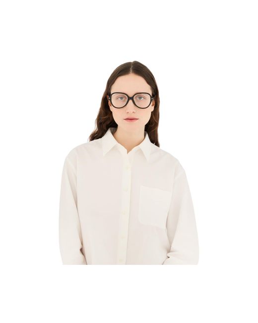 Retrosuperfuture Black Sxn Numero 154 Optical Frames Acetate Butterfly