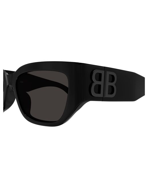 Balenciaga Black Bb0361Sk 001 Sunglasses Acetate Cat Eye
