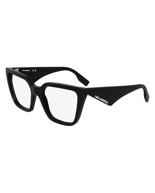 Karl Lagerfeld Black Kl6194 001 Optical Frames Bio-Inject Squared Normal