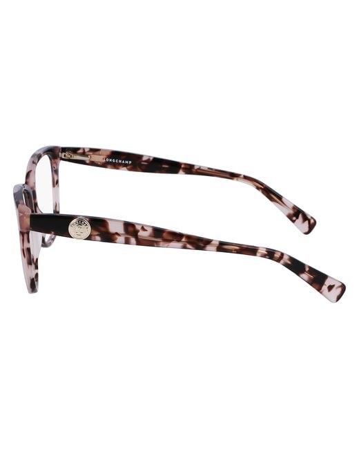 Longchamp Black Lo2715 690 Optical Frames Acetate Squared Normal Normal