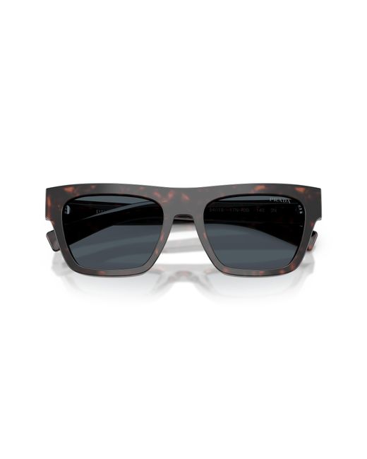 Prada Black Pr C03S 17N70B Sunglasses Acetate Squared Normal for men