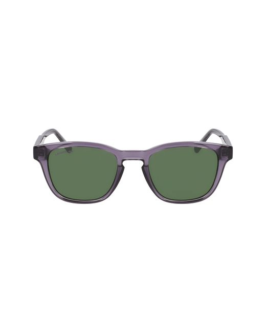 Lacoste Black L6026S 035 Sunglasses Bio-Inject Squared Normal Normal for men