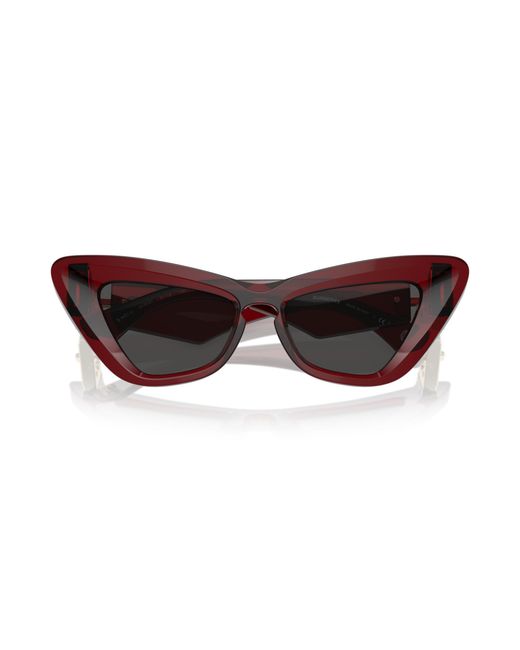 Burberry Black Be4421U 412887 Sunglasses Acetate Cat Eye Normal