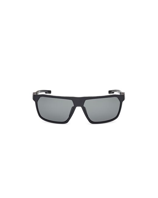 Adidas Originals Black Sp0096 02N Sunglasses Injected Squared Normal for men