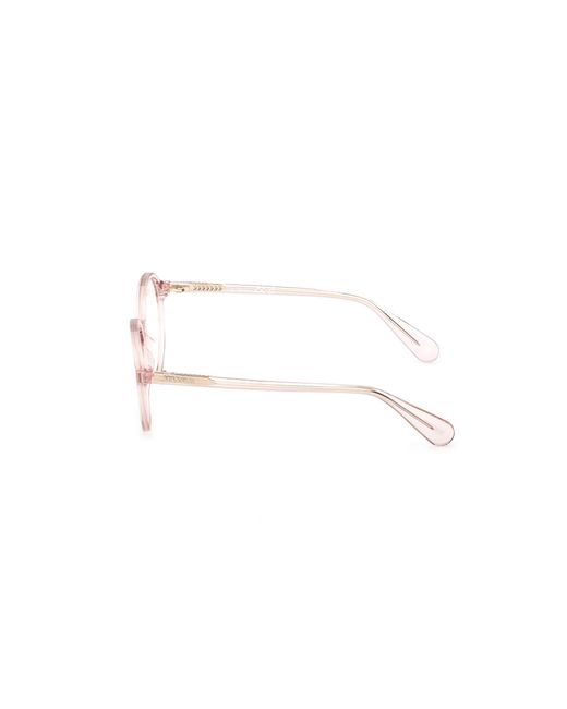 MAX&Co. Black Mo5217 072 Optical Frames Acetate Round Normal
