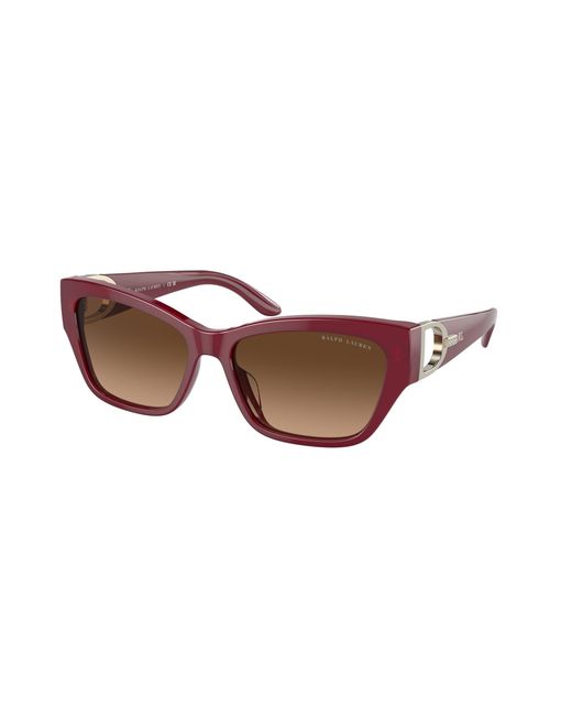 Ralph Lauren Black Rl8206U The Audrey 591274 Sunglasses Plastic Butterfly Shaded