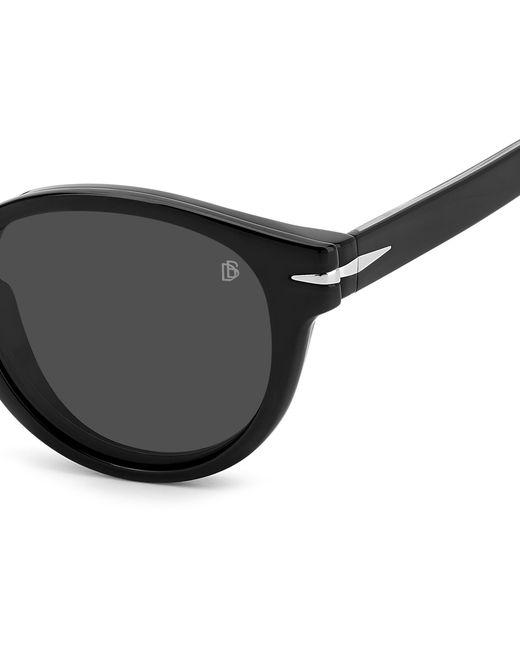 David Beckham Black Db 7104/Cs 807/M9 Sunglasses Acetate Pantos for men