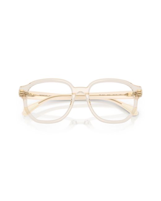 Moncler Black Me2027 3003 Optical Frames Acetate Transparent Pillow Normal