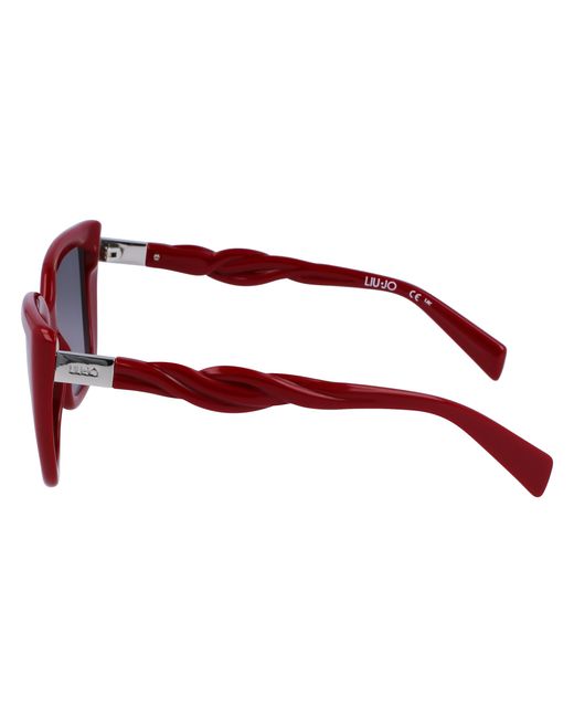Liu Jo Black Lj789S 600 Sunglasses Bio-Inject Cat Eye Normal Shaded