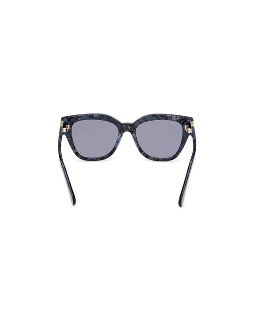 MAX&Co. Black Mo0138 92V Sunglasses Acetate Squared Normal