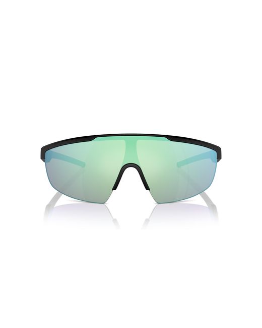 FERRARI SCUDERIA Green Fz6005U 504/7V Sunglasses Injected Squared Normal Mirror