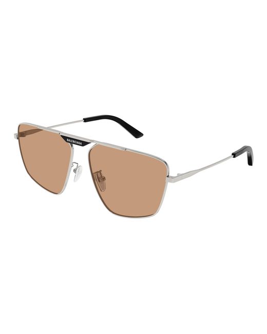 Balenciaga Black Bb0246Sa 006 Sunglasses Acetate Pilot for men