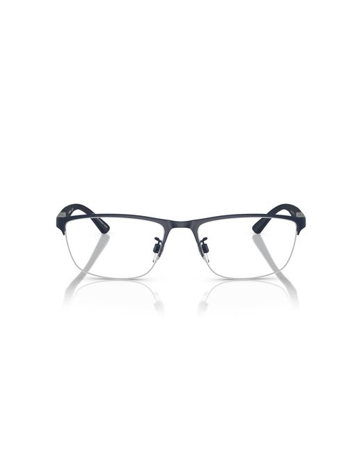 Emporio Armani Black Ea1142 3018 Optical Frames Metal Pillow for men