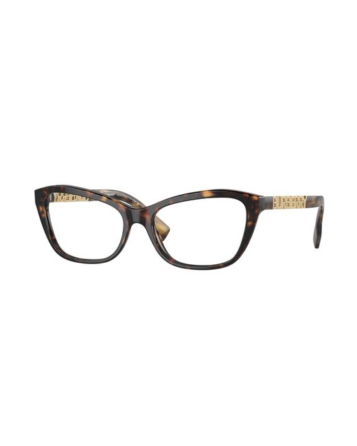 Burberry Black Be2392 3002 Optical Frames Acetate Transparent Cat Eye Normal