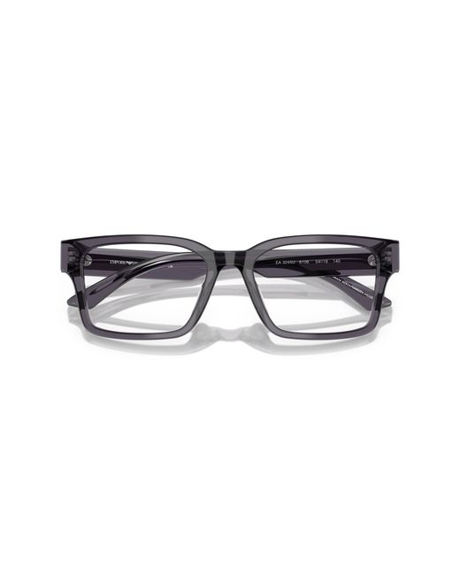 Emporio Armani Black Ea3245U 6106 Optical Frames Acetate Squared Normal