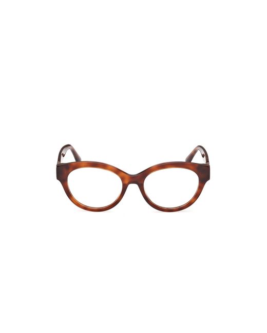 MAX&Co. Black Mo5192 052 Optical Frames Acetate Round Normal