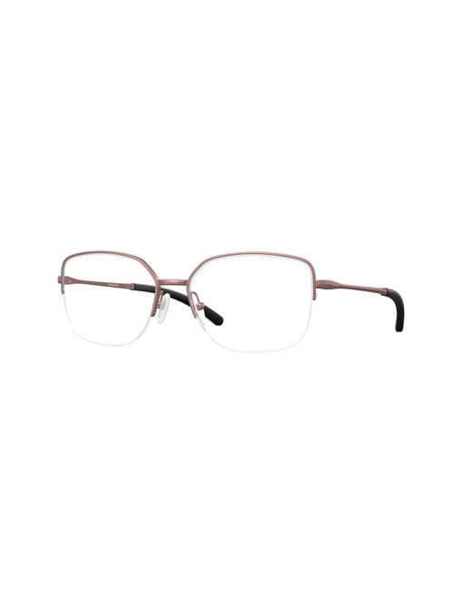 Oakley Black Ox3006 Moonglow 300602 Optical Frames Metal Transparent Round Normal