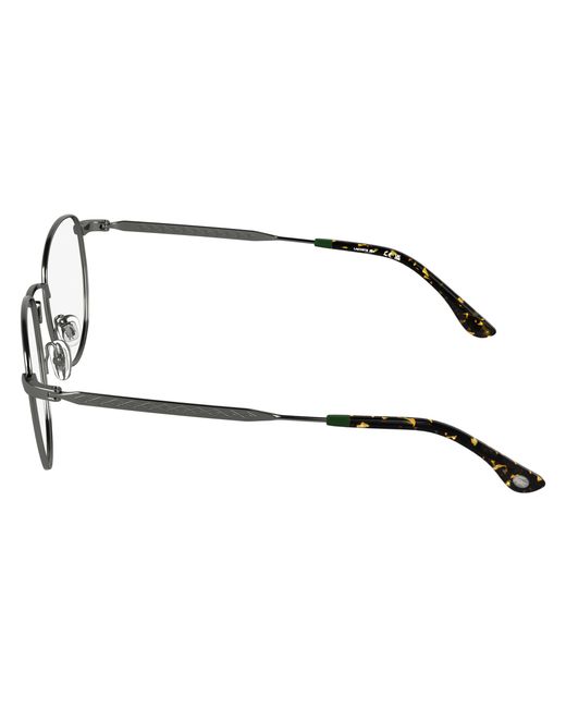 Lacoste Black L2315 033 Optical Frames Metal Squared Normal