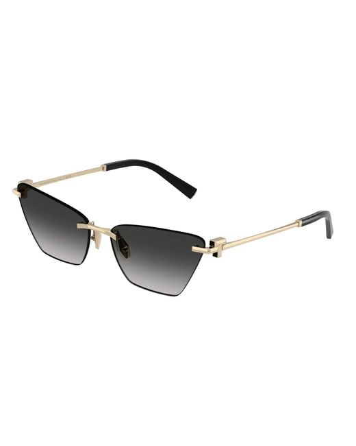 Tiffany & Co Black Tf3120 62413C Sunglasses Metal Butterfly Normal Nuanced