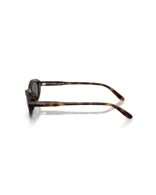 Vogue Eyewear Black Vo5697Su W65681 Sunglasses Nylon Round Polarized
