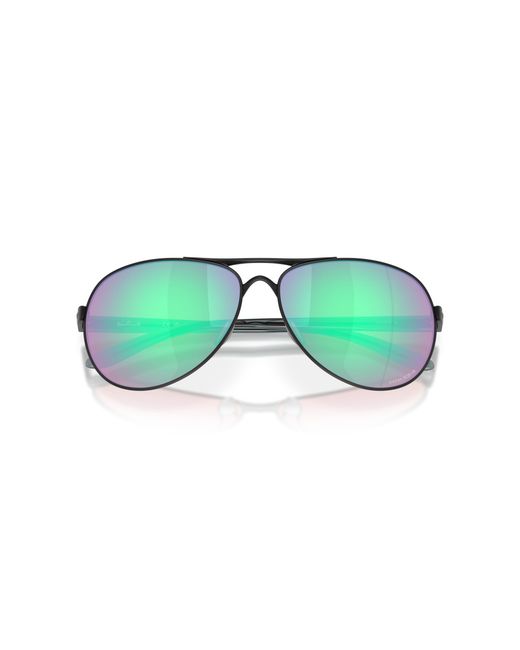 Oakley Black Oo4079 Feedback 407953 Sunglasses Metal Round Normal