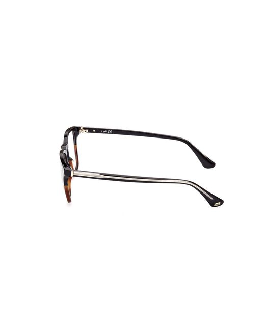 Web Black We5386 056 Optical Frames Acetate Squared Normal for men