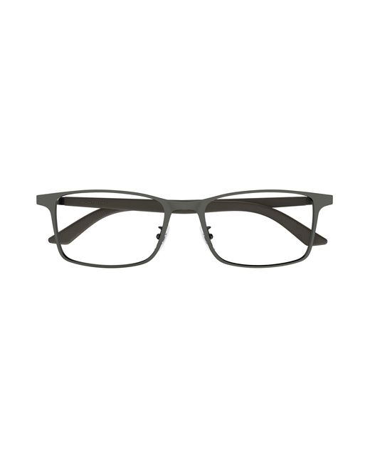 Montblanc Black Mb0361O 003 Optical Frames Metal Transparent Squared for men
