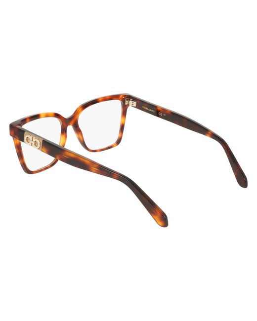 Ferragamo Black Sf3060 240 Optical Frames Acetate Squared Normal