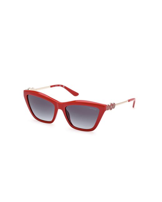 Guess Gu00199 66B Sunglasses Injected Smoke Squared Normal