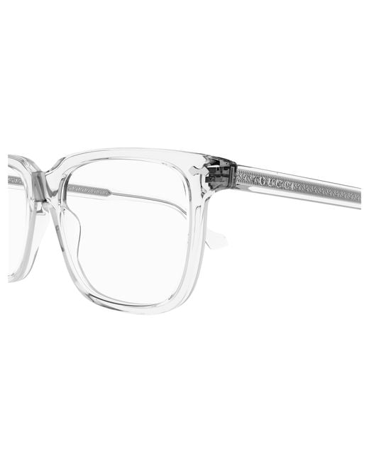 Gucci Black Gg0737O 018 Optical Frames Acetate Squared for men