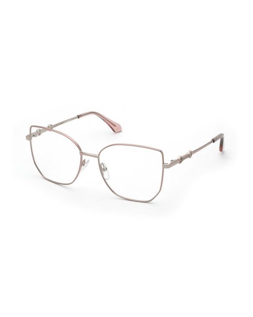 Twinset Black Vtw081 0E59 Optical Frames Metal Squared