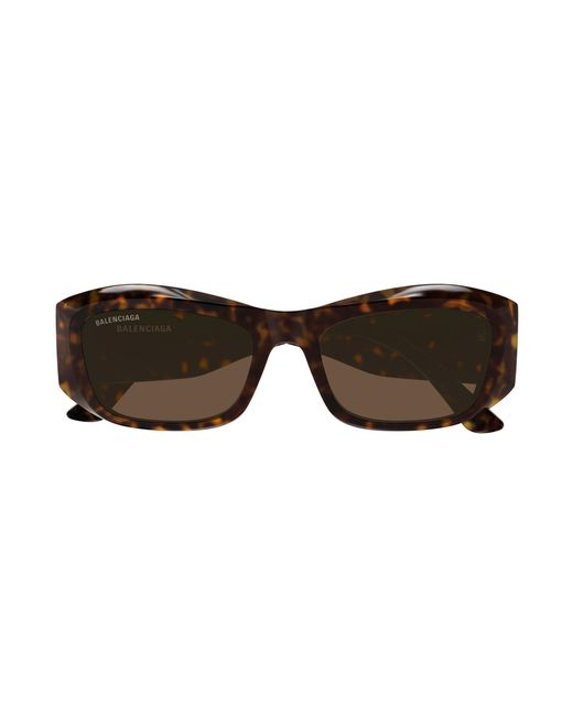 Balenciaga Black Bb0397Sa 002 Sunglasses Acetate Squared