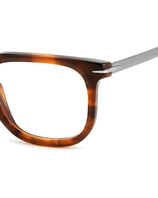 David Beckham Black Db 7119 6C5 Optical Frames Acetate Squared for men