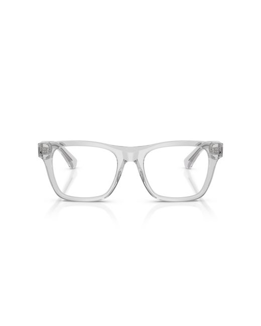 Burberry Black Be2445 4210 Optical Frames Acetate Squared Normal for men