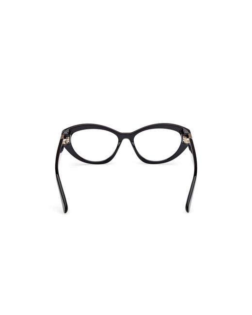 MAX&Co. Black Mo5176 001 Optical Frames Acetate Cat Eye Normal