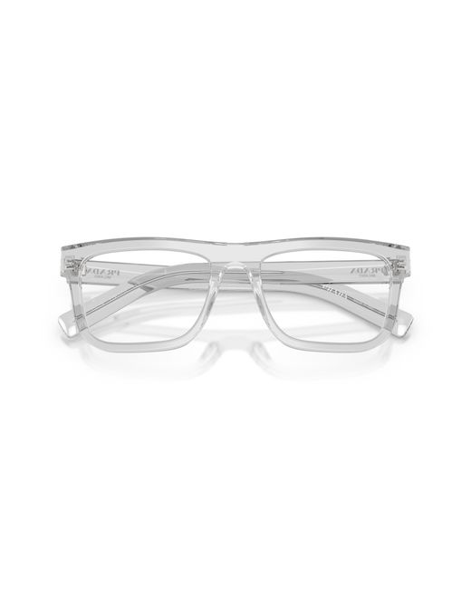 Prada Black Pr C03V 17P1O1 Optical Frames Acetate Pillow Normal for men