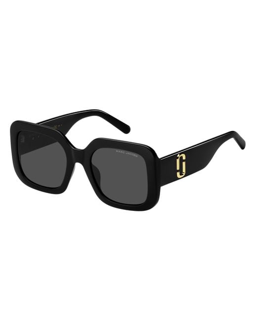 Marc Jacobs Black Marc 647/S 807/Ir Sunglasses Plastic Squared